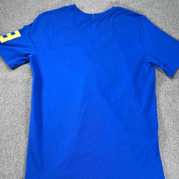 The Nike Tee Shirt Men's Medium Crew Neck Athletic Cut Blue Sportswear Club 1972 - Picture 6 of 10